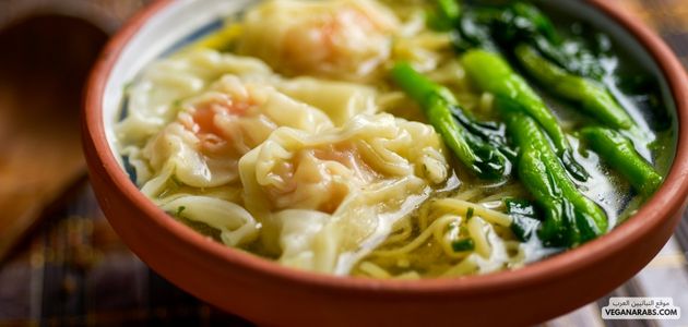 وصفة شوربة ونتون محلية الصنع