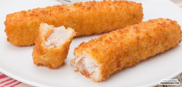 اصابع السمك النباتيه