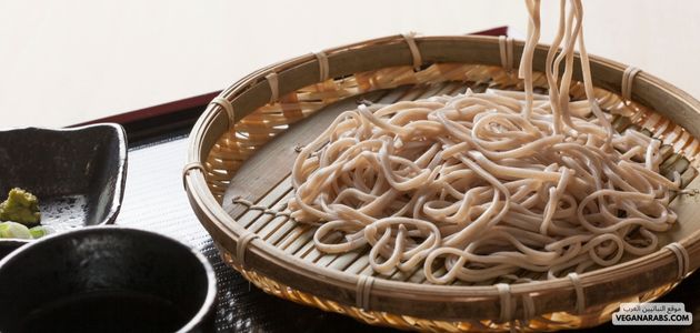 نودلز سوبا بالسمسم