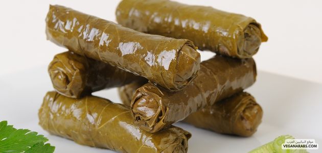 ورق عنب نباتي محشي