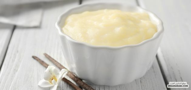 بودنغ الفانيليا النباتي قليل الدسم