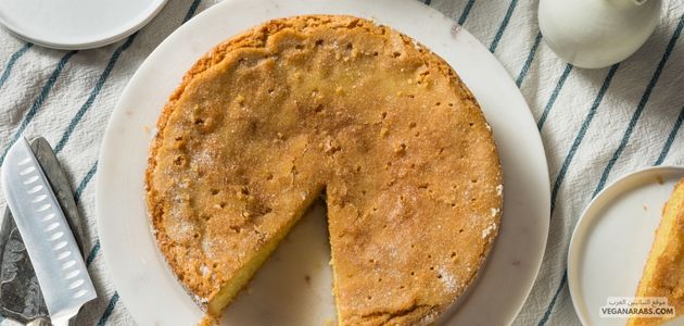 كعكة الليمون وزيت الزيتون