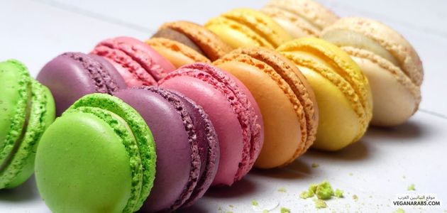 ماكرون إيطالي نباتي مع أكوافابا