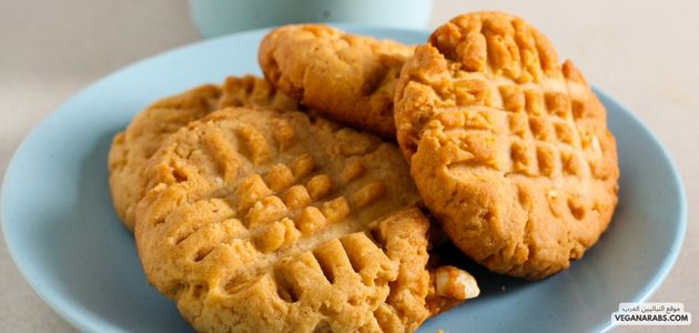 بسكويت زبدة اللوز
