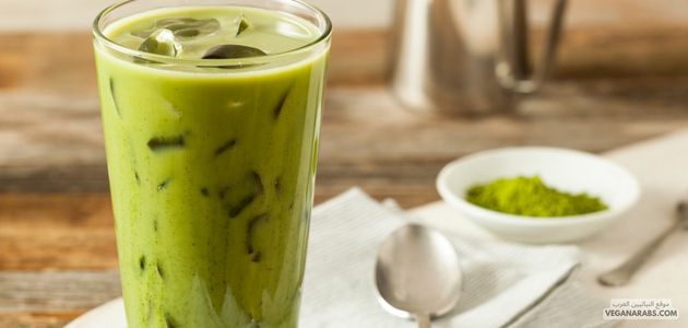 عصير الماتشا النباتي