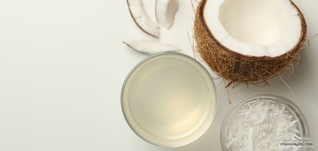 عصير جوز الهند النباتي