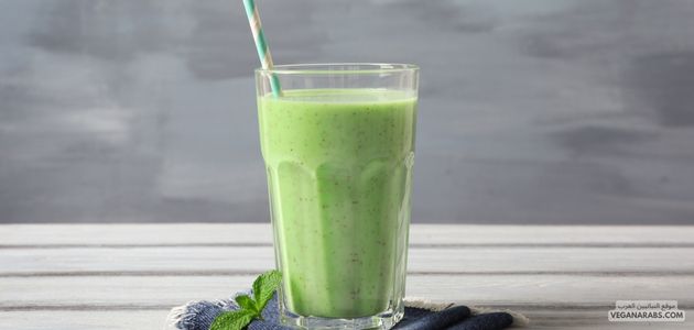 مخفوق النعناع النباتي