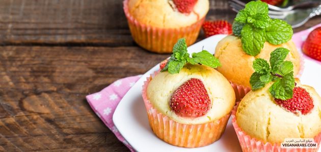 كيك موكا بالنعناع النباتي