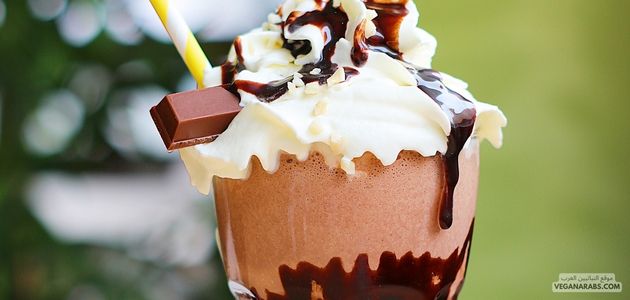 ميلك شيك البطاطا الحلوة