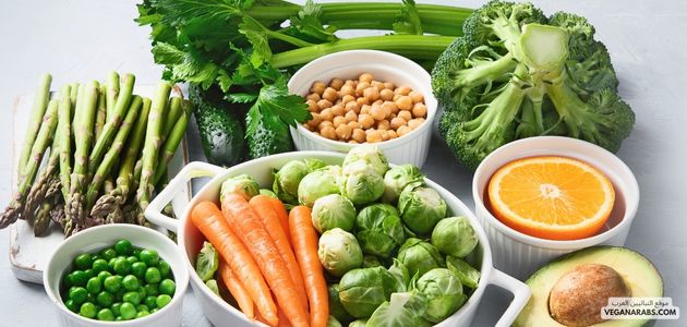 كيف يمكنني ضمان الحصول على جميع العناصر الغذائية الضرورية من خلال نظام غذائي نباتي؟