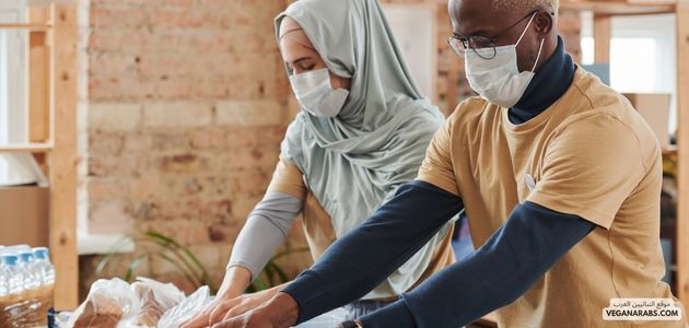 تأثير النباتية على العمل الخيري والتطوع في الشرق الأوسط