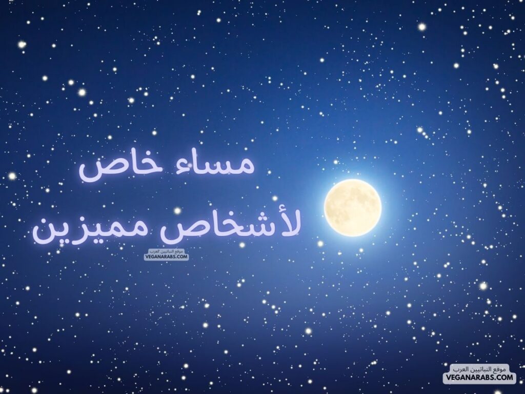 19- مساء خاص لأشخاص مميزين. veganarabs.com