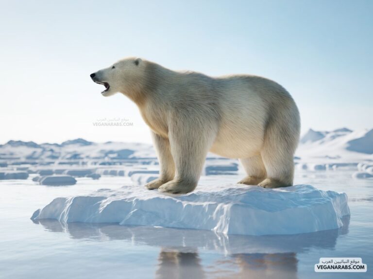 الدب القطبي polar bear close up