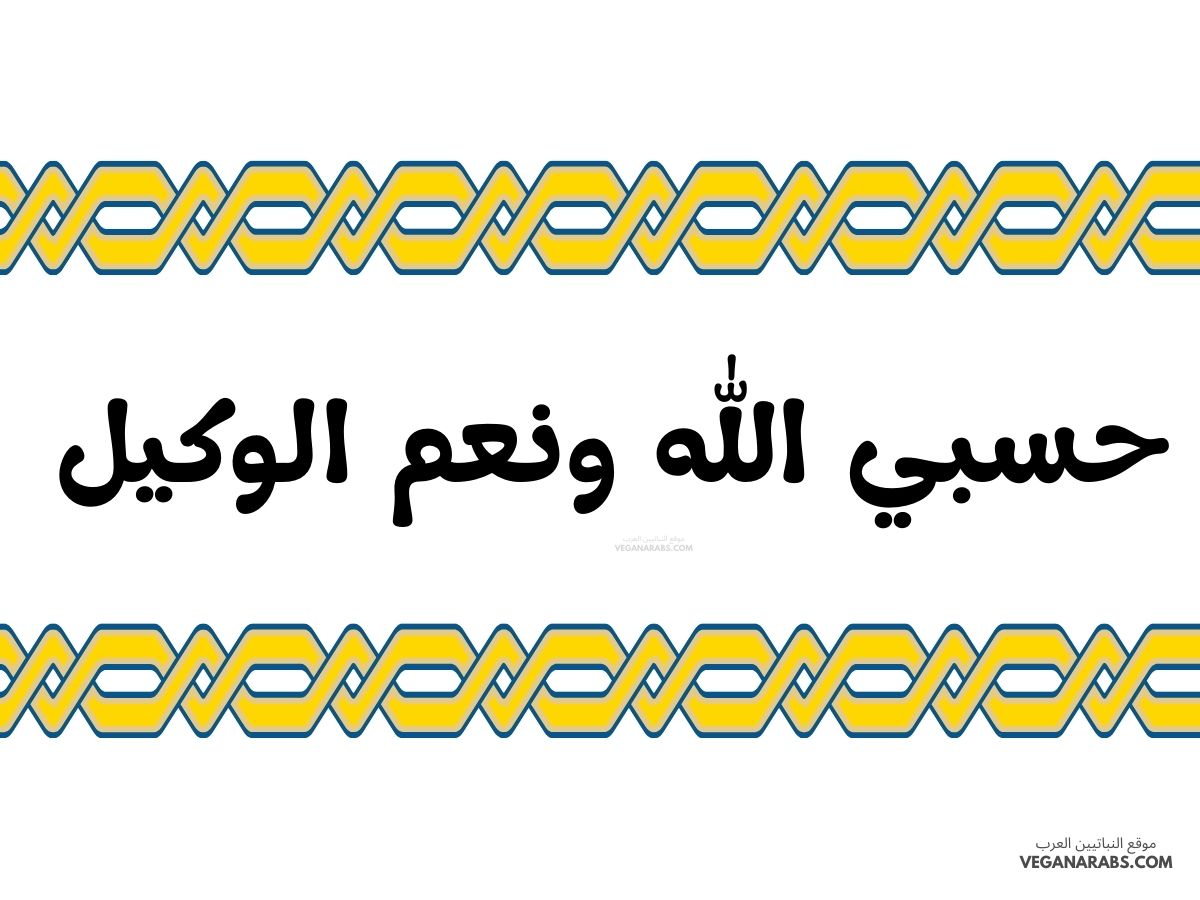 حسبي الله ونعم الوكيل