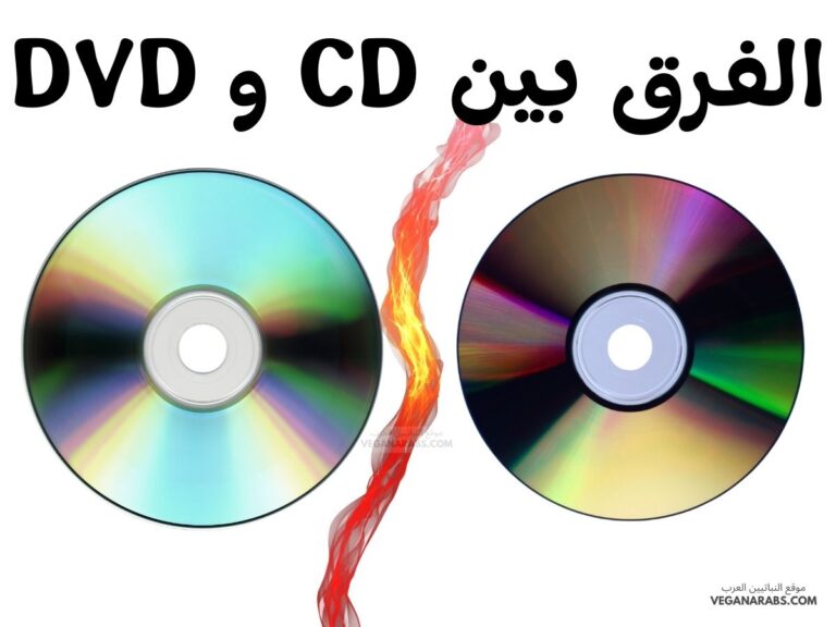 الفرق بين CD و DVD