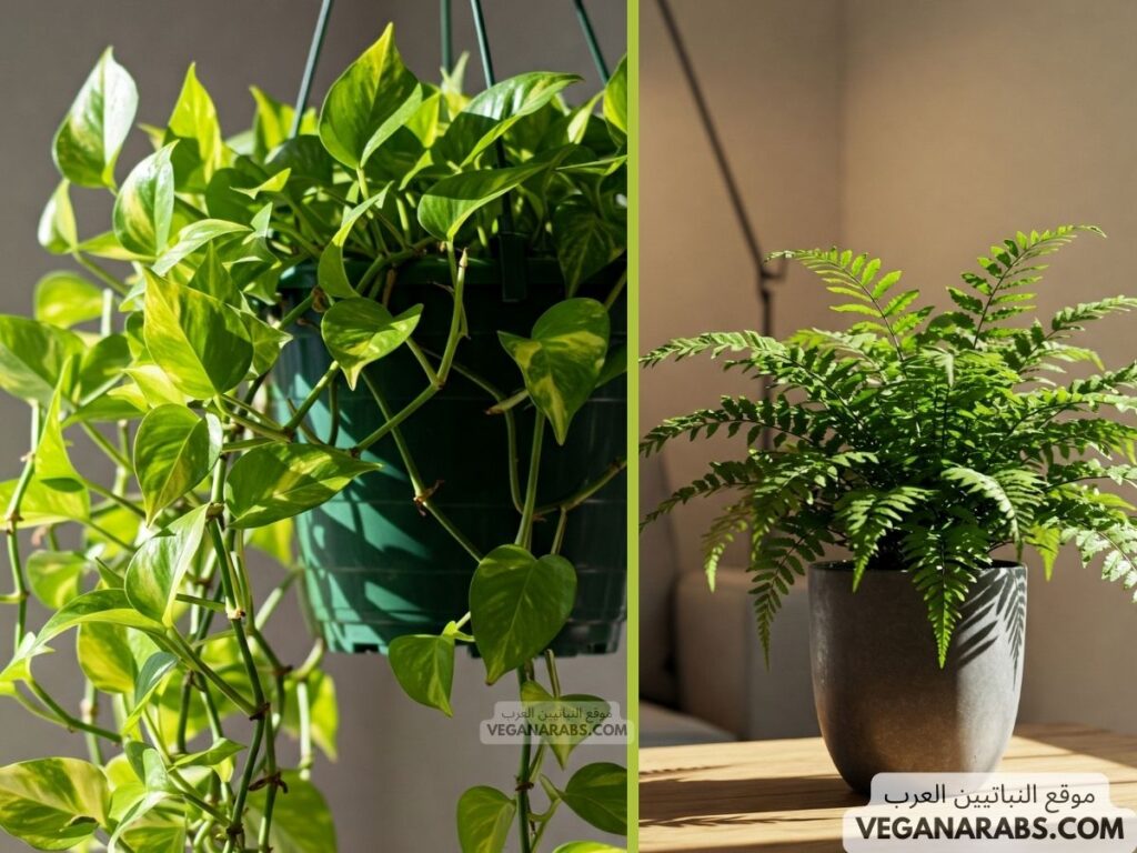 أنواع النباتات التي تعيش داخل المنزل