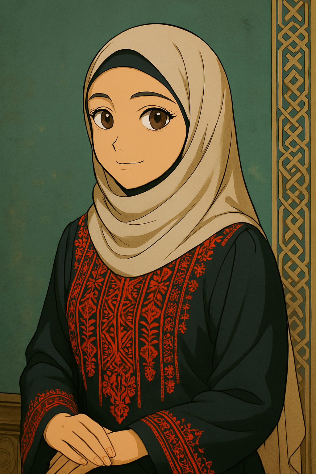 hijab anime 
