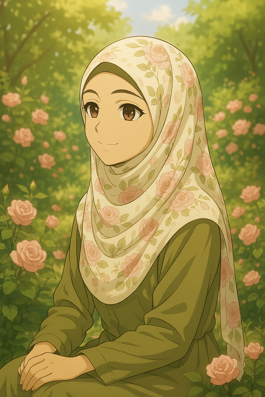 hijab anime 