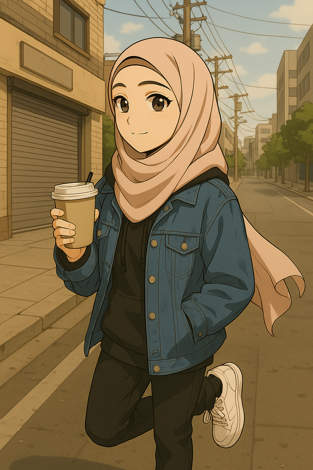 hijab anime 