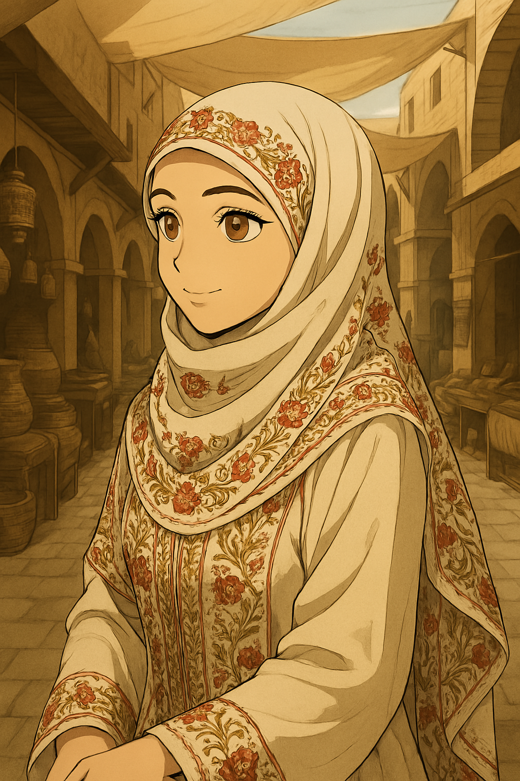 hijab anime 