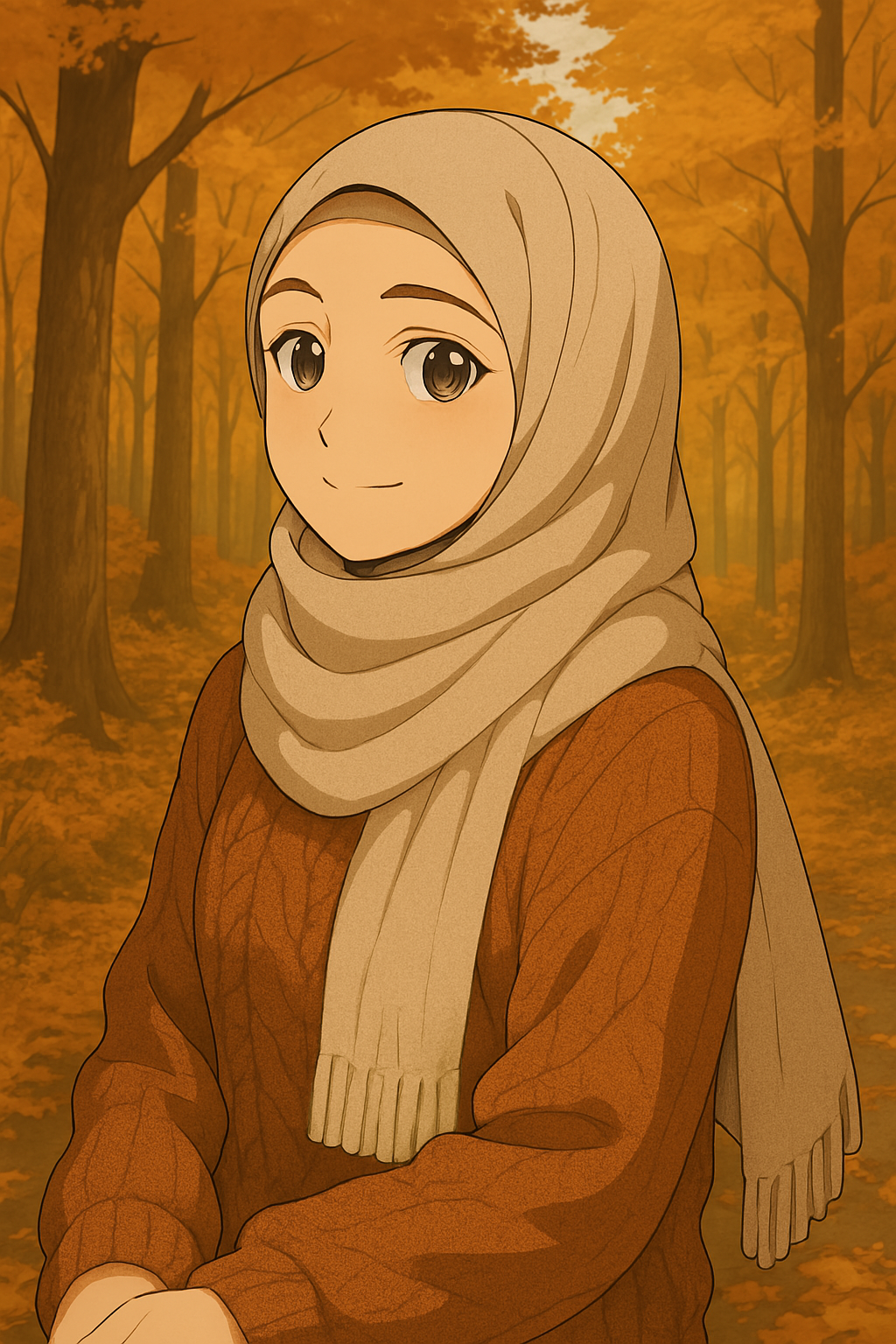 hijab anime 