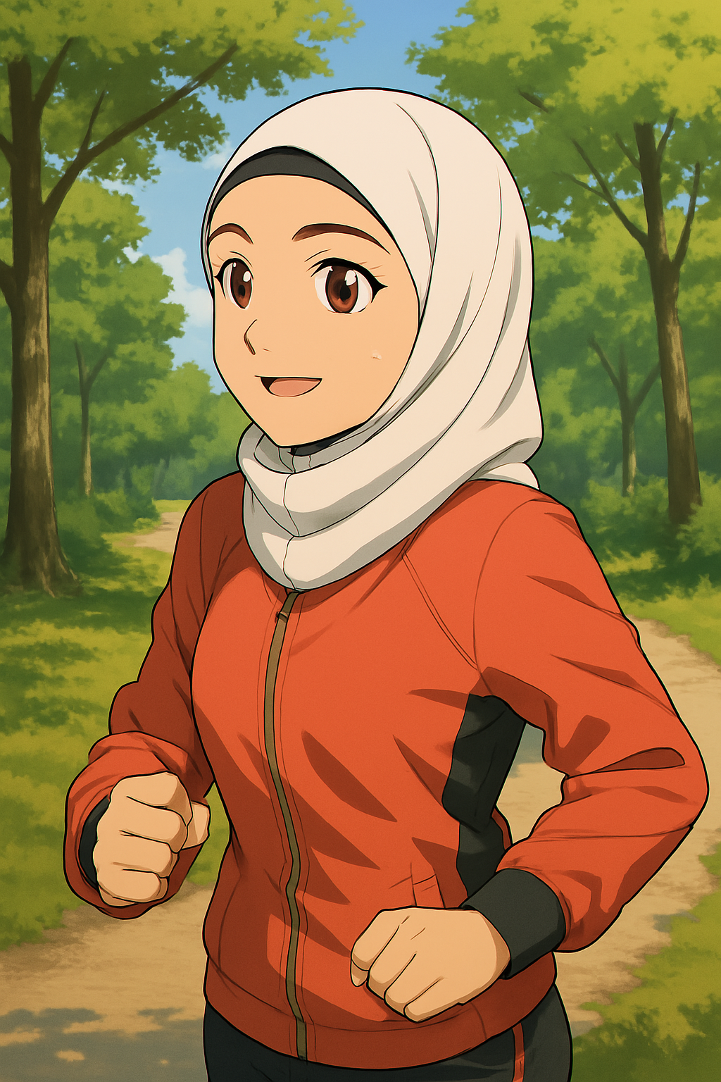 hijab anime 