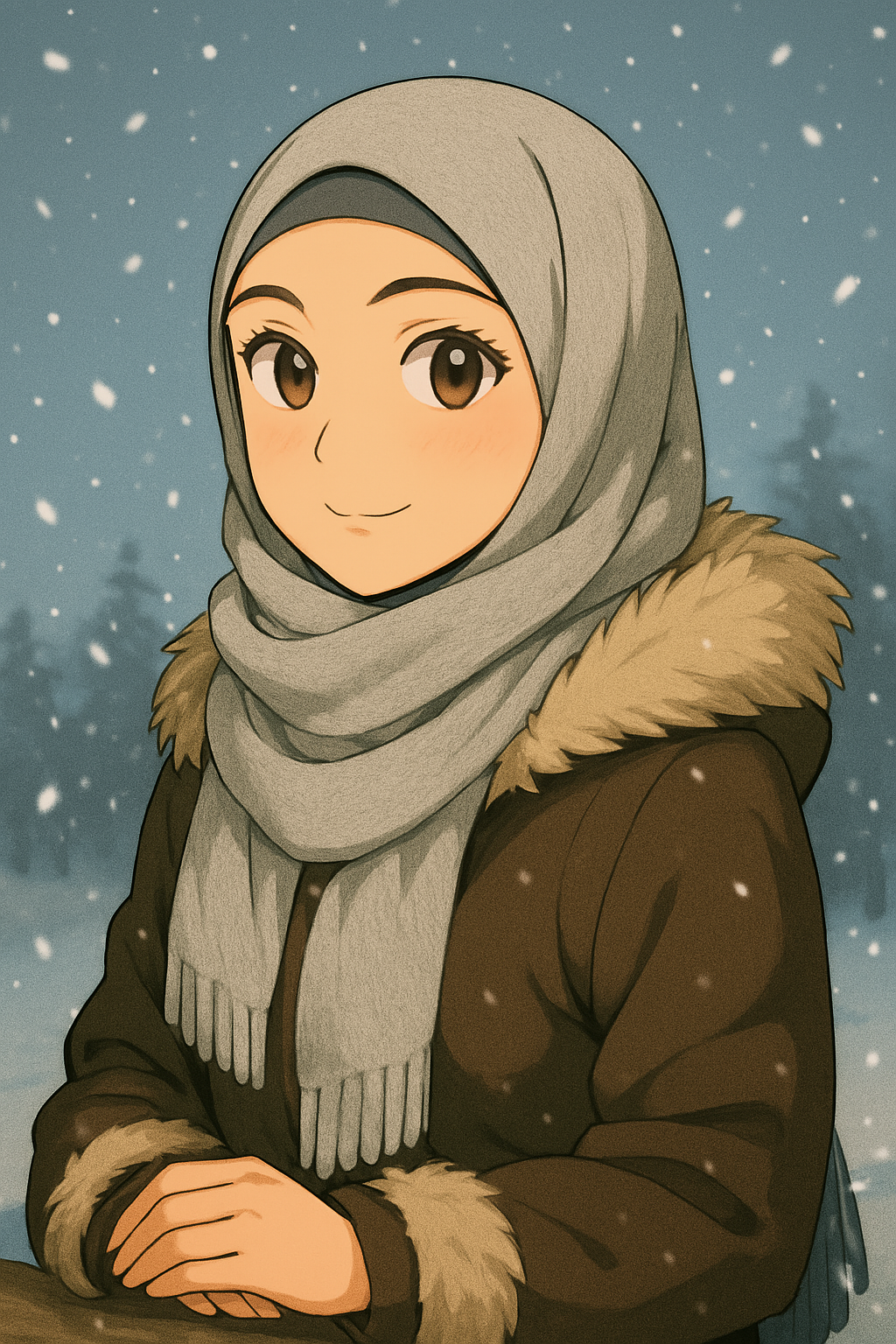 hijab anime 