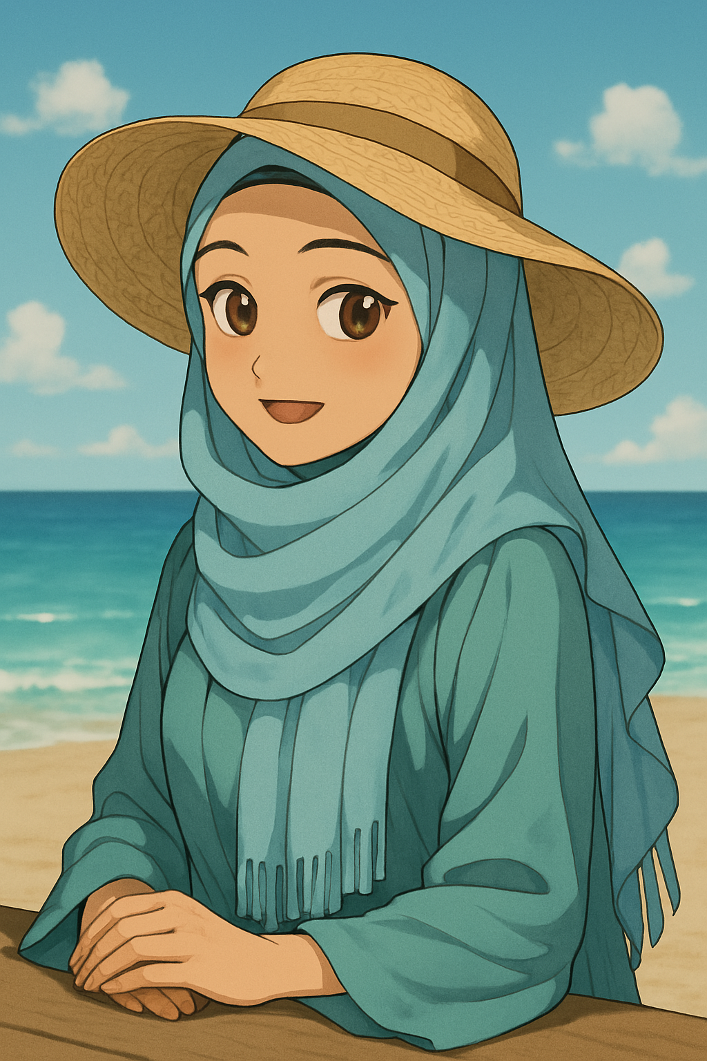 hijab anime 