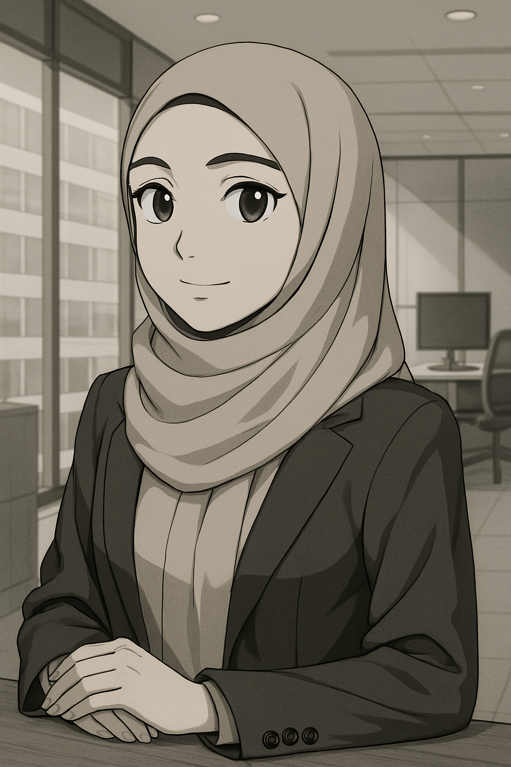 hijab anime 