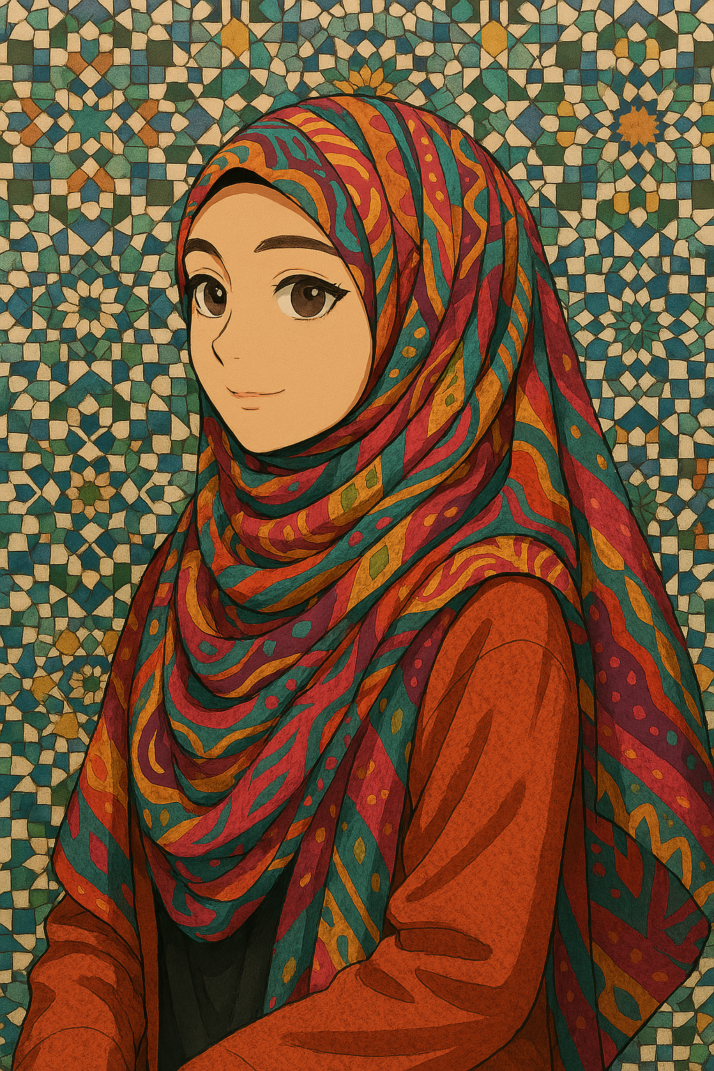 hijab anime 