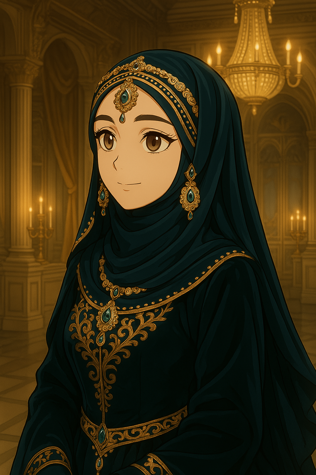 hijab anime 