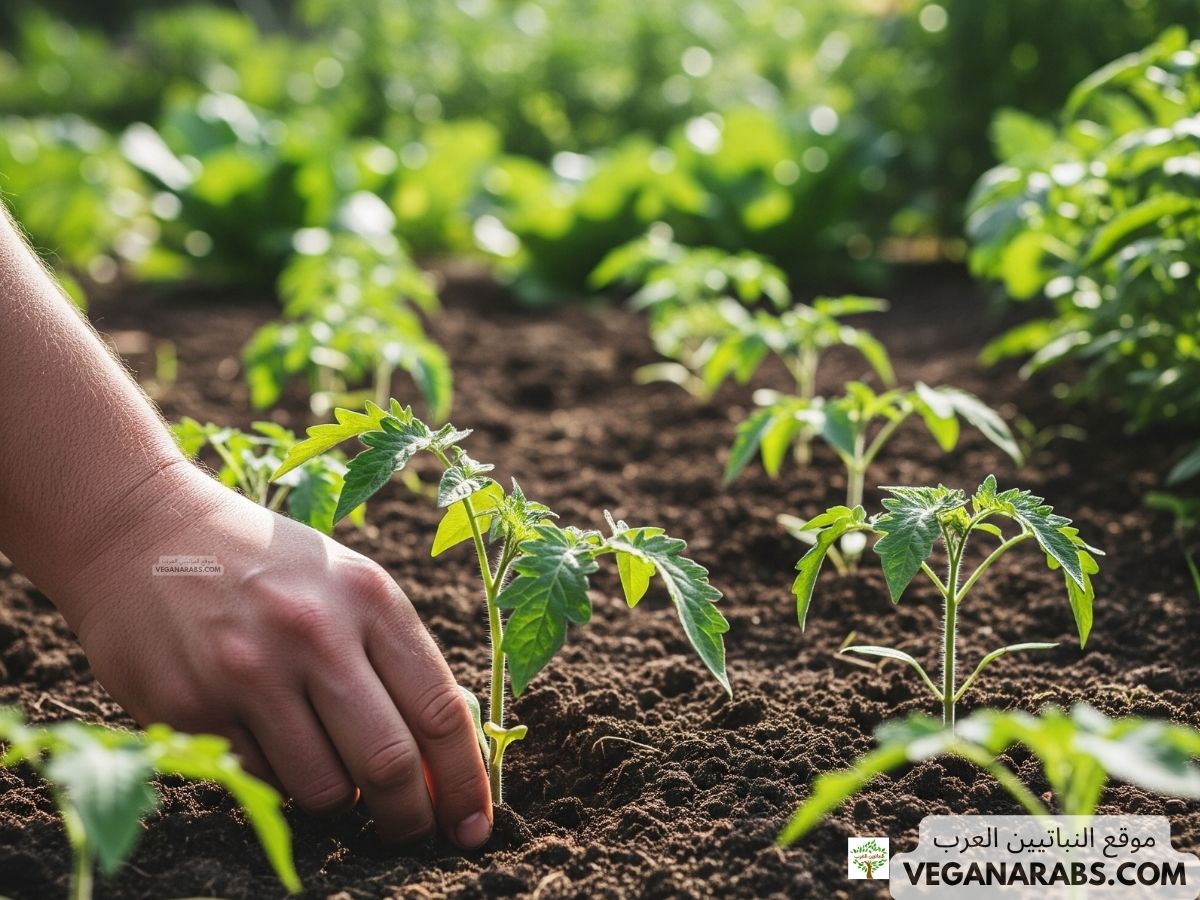 كيف ازرع طماطم