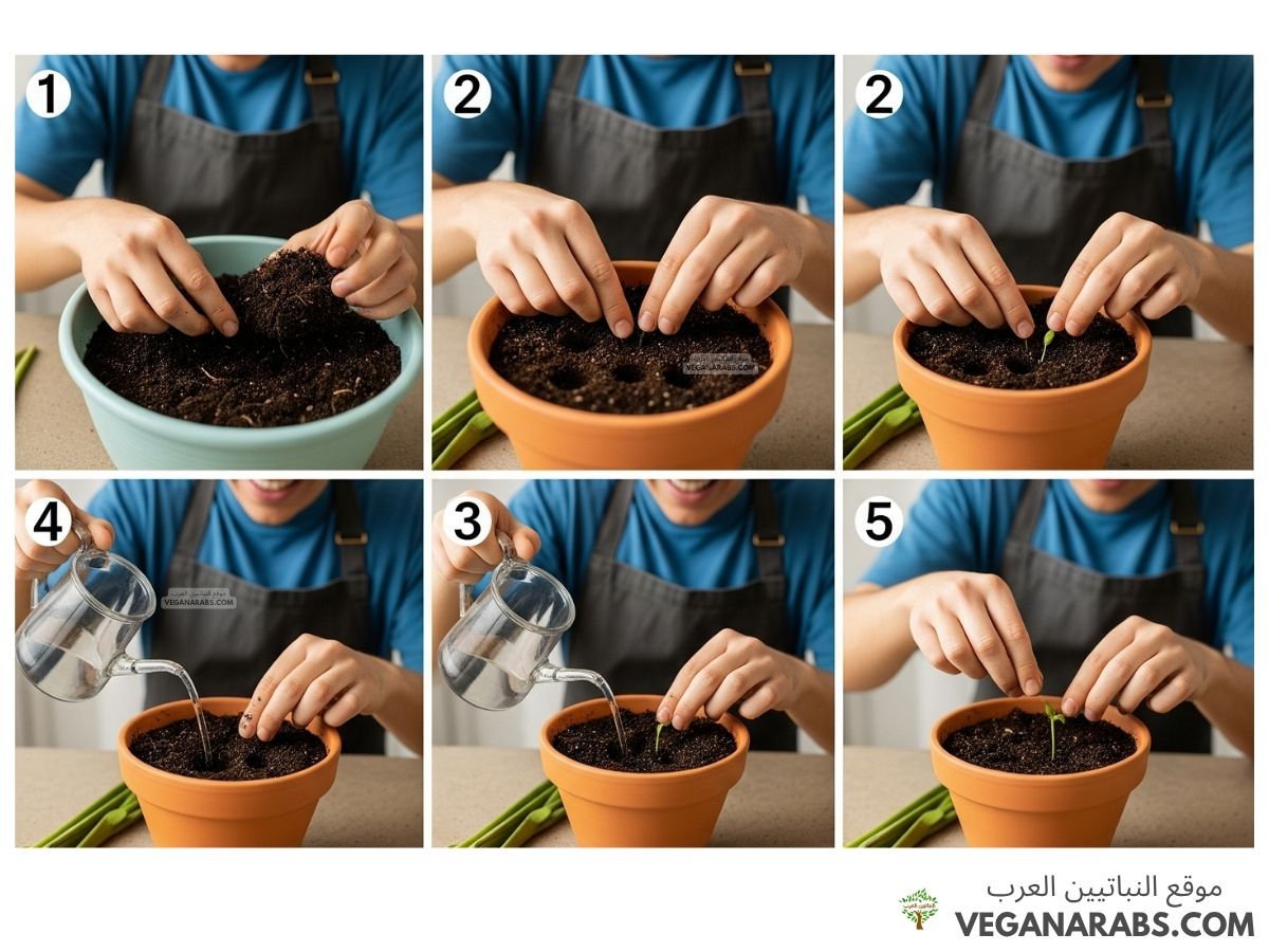 كيف ازرع الهيل