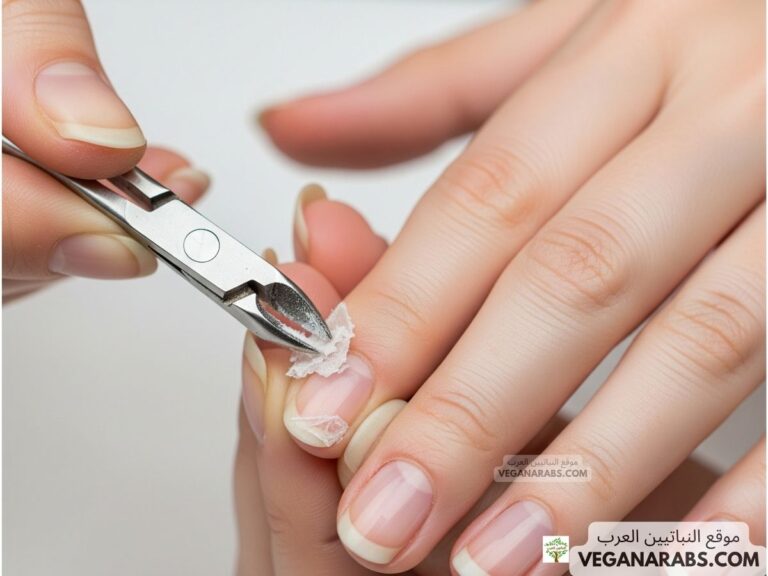 طريقة إزالة الجلد الميت من الأظافر